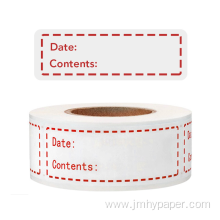 Expired Date Label Barcode Label Roll